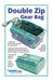 Double Zip Gear Bag - Pattern - by Annie - annie.com - 5" x 7" x 10.5" bag - RebsFabStash