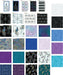 Easy Does It - Quilt KIT - Features Peacock Flourish - Ann Lauer - Grizzly Gulch - Benartex - 2 color options - Lap Quilt - 60" x 72" - RebsFabStash