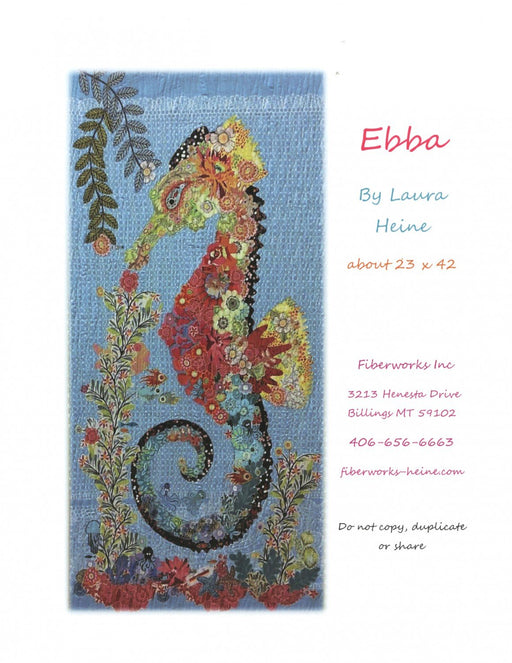 Ebba from Fiberworks Inc. - Quilt Pattern by Laura Heine - RebsFabStash