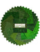 Emerald Forest - (42) 5" squares Charm packs - 5 Karat Gems - Green - Wilmington Prints - RebsFabStash