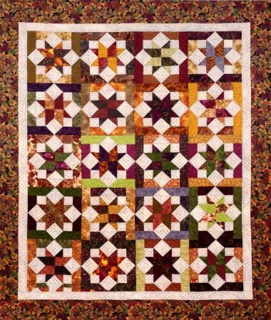 Equinox - PATTERN - by Daniella Stout - Cozy Quilt Designs - Table Runner, Baby, Throw, Twin, Quilt and King - CQD01069 - RebsFabStash