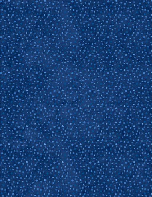 Petite Dots Navy - Per Yard - Essentials - Wilmington Prints - Tonal, Blender - 1817-39065-494-Yardage - on the bolt-RebsFabStash
