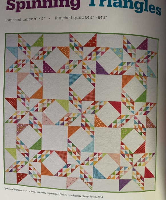 Fantastic Stash Quilts - Pattern Book - by Joyce Dean Gieszler - 62 pages! Kansas City Star Quilts - RebsFabStash