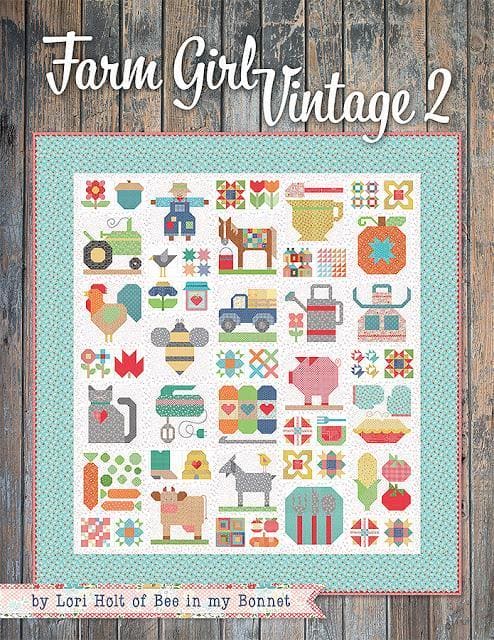 Farm Girl Vintage 2 QUILT KIT by Lori Holt - Riley Blake Designs - Uses her Farm Girl Vintage fabrics!! - RebsFabStash
