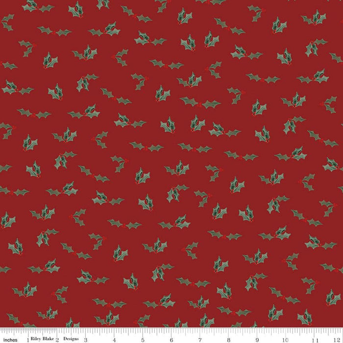 Farmhouse Christmas - Red Plaid - per yard - by Echo Park Paper for Riley Blake Designs - Christmas, Winter - C10955-RED - RebsFabStash