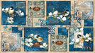 Feather Your Nest - Panel - 23" x 44"- Nancy Mink for Wilmington Prints - RebsFabStash