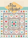 Flea Market - QUILT KIT - by Lori Holt - It's Sew Emma - Features Flea Market, Bee Cross Stitch, & Bee Backgrounds fabrics-Quilt Kits & PODS-RebsFabStash