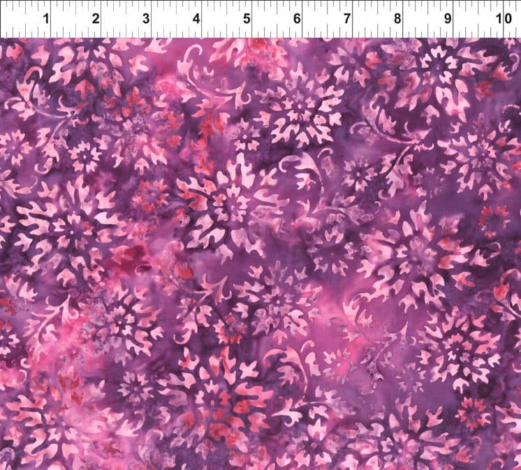 Floragraphix Batiks 4 - Per Yard - Jason Yenter - In The Beginning Fabrics - 1GBD-2 BLUE - RebsFabStash