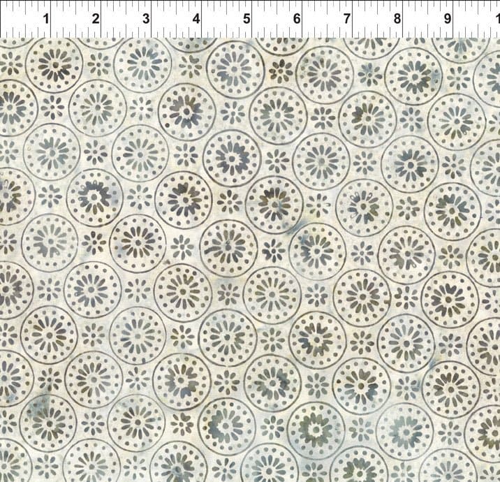 Floragraphix Batiks 4 - Per Yard - Jason Yenter - In The Beginning Fabrics - 2GBD-3 GRAPE - RebsFabStash