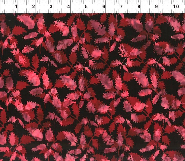 Floragraphix Batiks 4 - Per Yard - Jason Yenter - In The Beginning Fabrics - GRAPE - RebsFabStash