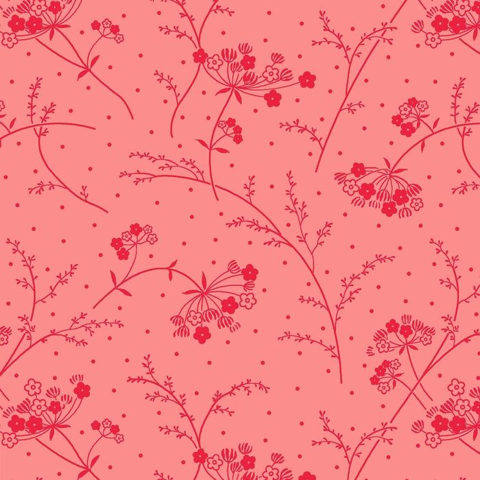 Floral Sprays - Per Yard- Kimberbell Basics - Kim Christopherson - Maywood Studio - Make a Wish - MAS9394-P - Pink - RebsFabStash