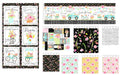 Flower Market 24" Panel By Jennifer Heynen In The Beginning Fabrics Collection at RebsFabStash
