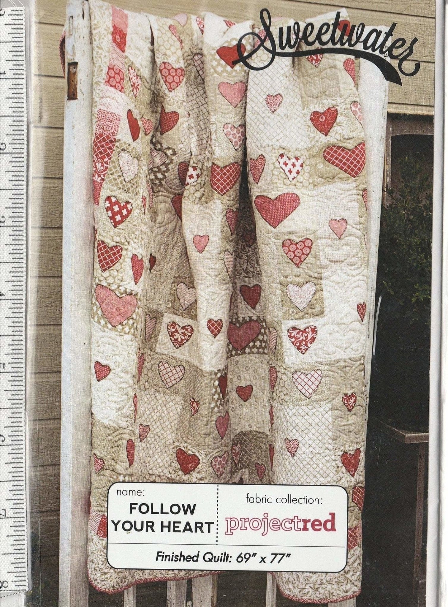 Follow Your Heart Quilt Pattern Love Quilt Pattern — RebsFabStash