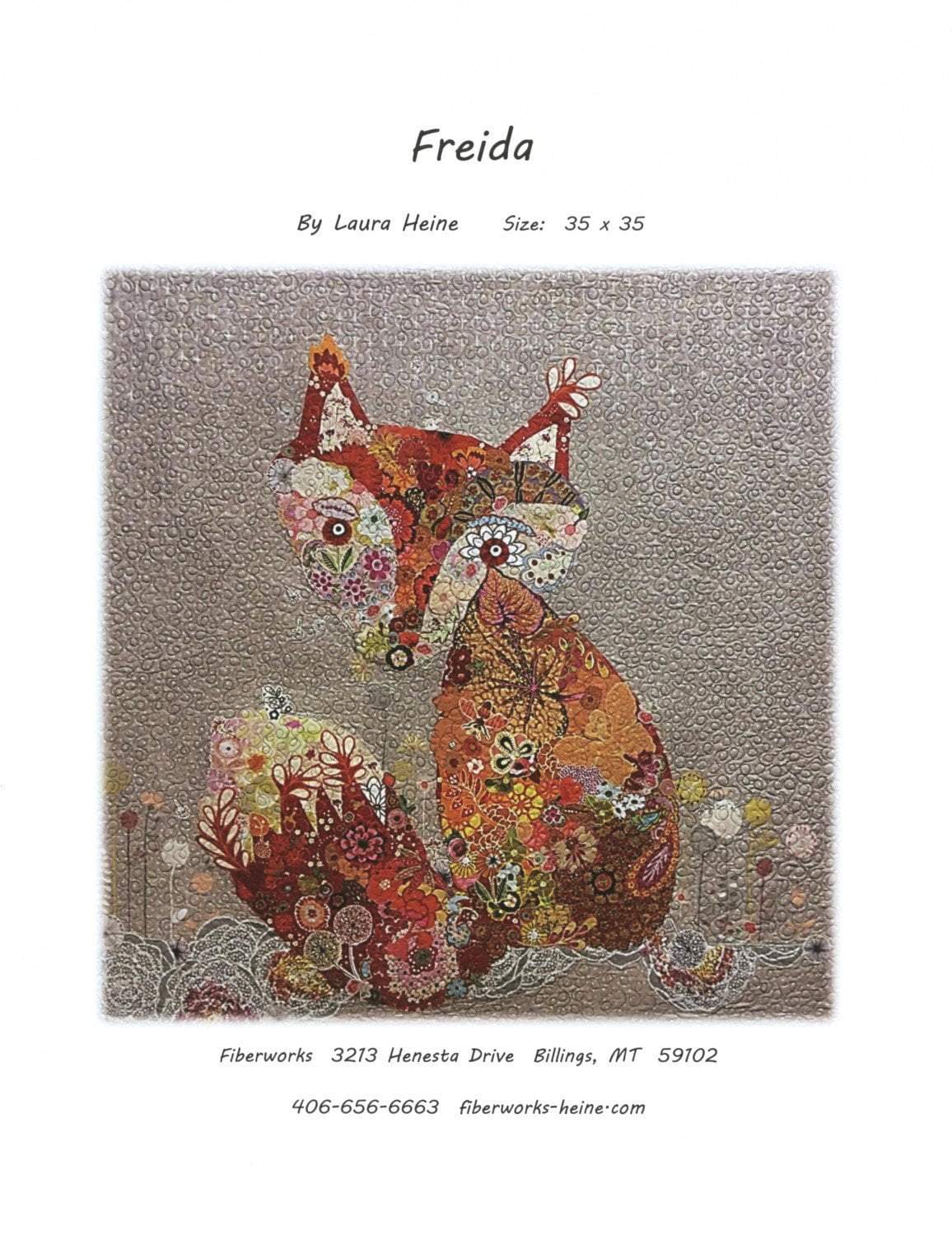 Freida from Fiberworks Inc. - Quilt Pattern by Laura Heine and Peggy L ...