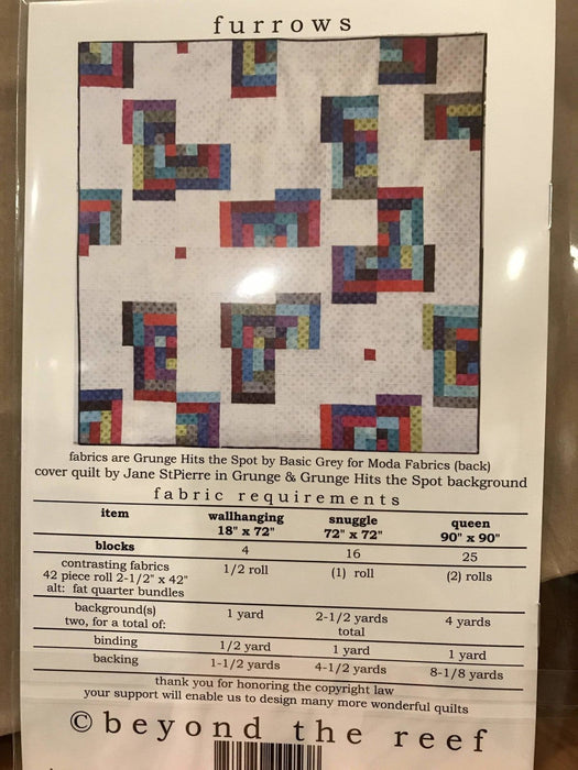 Furrows - Pattern - Beyond the Reef BTR-056 - RebsFabStash