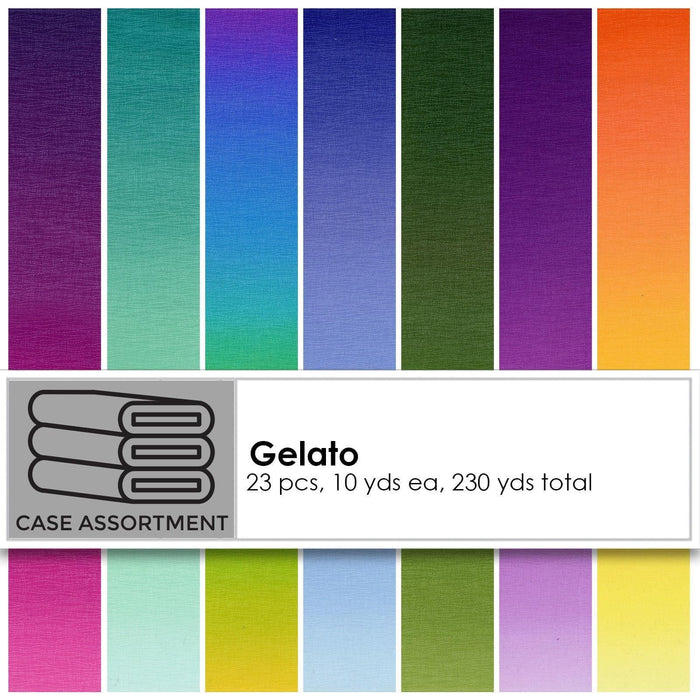 Gelato - Jelly Roll (40) 2.5" strips - Maywood Studio - Elite - Ombre - RebsFabStash