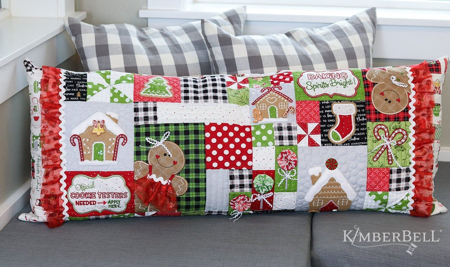Kimberbell Ginger's Kitchen Bench Pillow Kit (Embellishment) — RebsFabStash