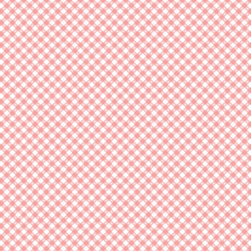 Gingham Picnic - Popsicle - Per Yard - Poppie Cotton - Part of "Farmhouse Favorites" collection - Pink - GP21213 - RebsFabStash