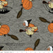 Goose Tales - per yard - Janet Wecker Frisch - Riley Blake Designs - Text Orange - C9400-ORANGE - RebsFabStash
