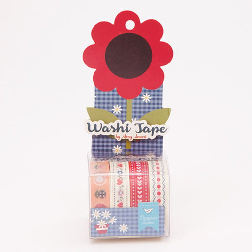 Gretel Washi Tape - Amy Smart - Diary of a Quilter - Riley Blake Designs - 4 rolls 10 yards each - Designer Series - ST-11344 - RebsFabStash