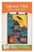 Halloween Patch Wall Hanging or Door Hanging - Quilt Pattern - by Shabby Fabrics - 12.5" x 18.5" - Halloween decor! - RebsFabStash