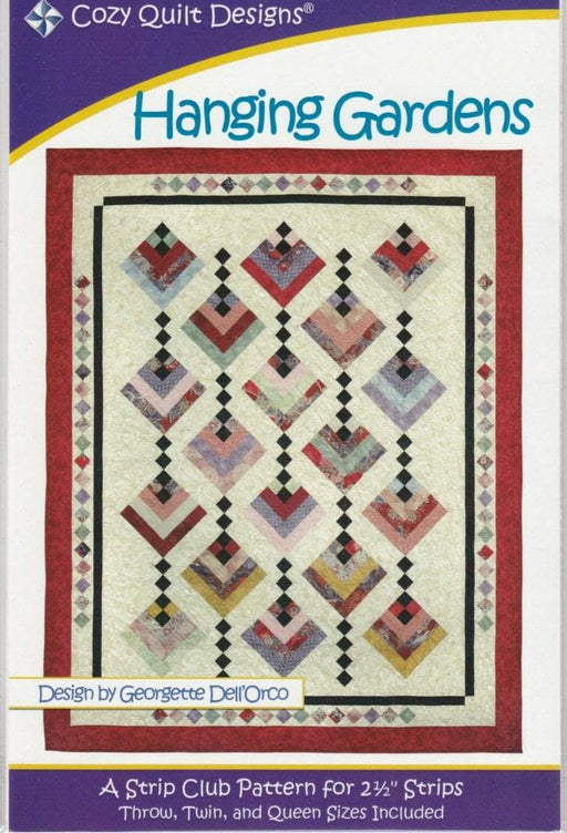 Hanging Gardens - Quilt Pattern - Cozy Quilt Designs - by Georgette Dell'Orco - RebsFabStash