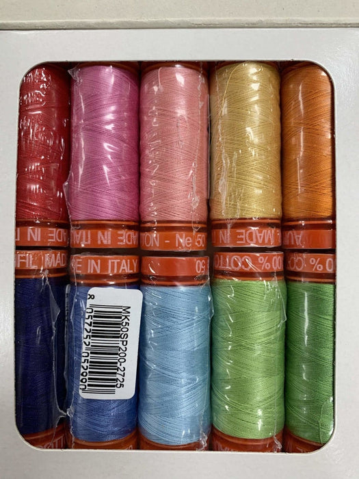 Happy Colors - Aurifil Thread Box - Lori Holt for Riley Blake Designs - Bee in my Bonnet - Use for any of her Quilt!s - RebsFabStash