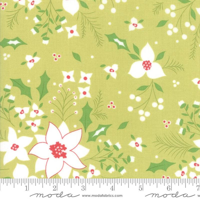 Merry & Bright Jolly Holly Black ~ Fabric By The Yard / Half Yard/ Fat –  JimShore&More