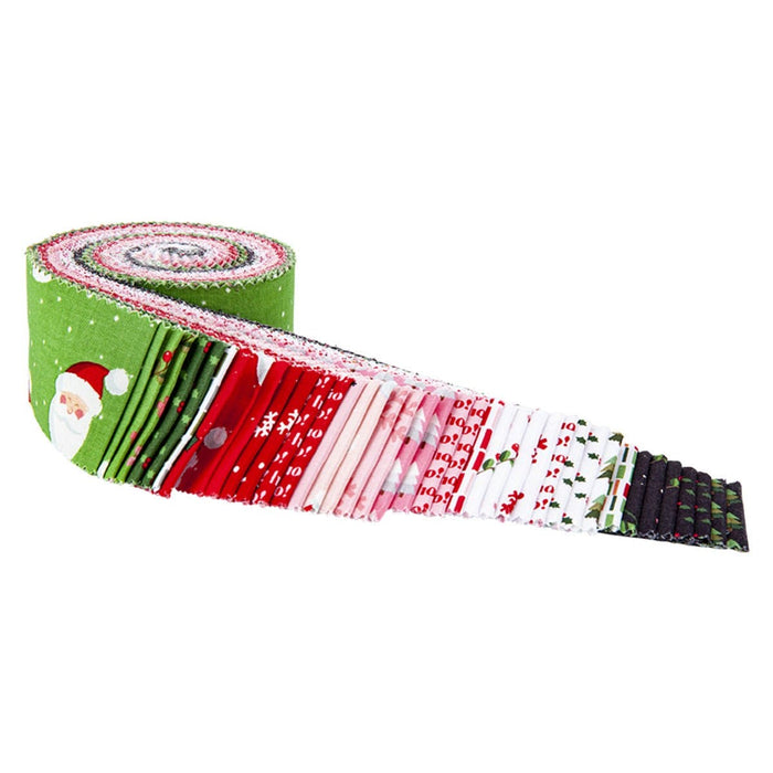 Holly Holiday - Jelly Roll - (40) 2.5" Strips - Rolie Polie - by Christopher Thompson - for Riley Blake Designs - Christmas - RP-10880-40 - RebsFabStash