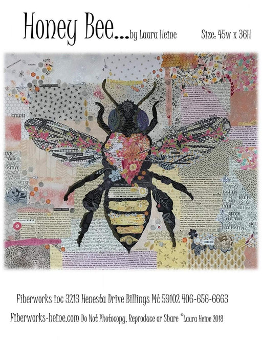 Honey Bee from Fiberworks Inc. - Quilt Pattern by Laura Heine - RebsFabStash