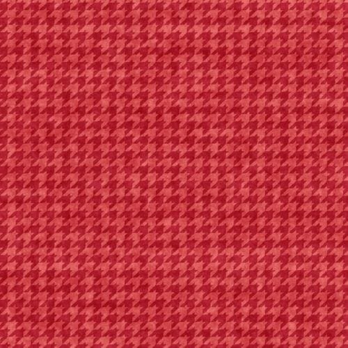 Houndstooth Basics - per yard - By Leanne Anderson for Henry Glass - Houndstooth - ROSE - 8624-22 - RebsFabStash