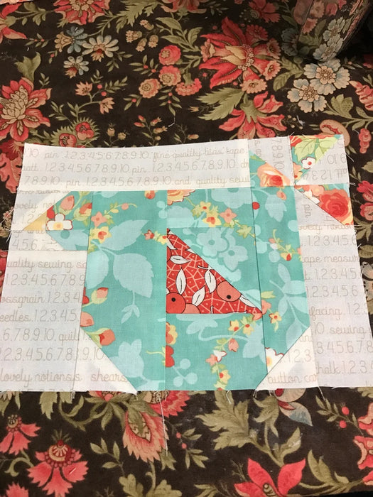 All Cooped Up - PATTERN by Jennie Jo Lamb of Lamb Farm Designs - Quilt size 49" x 49"