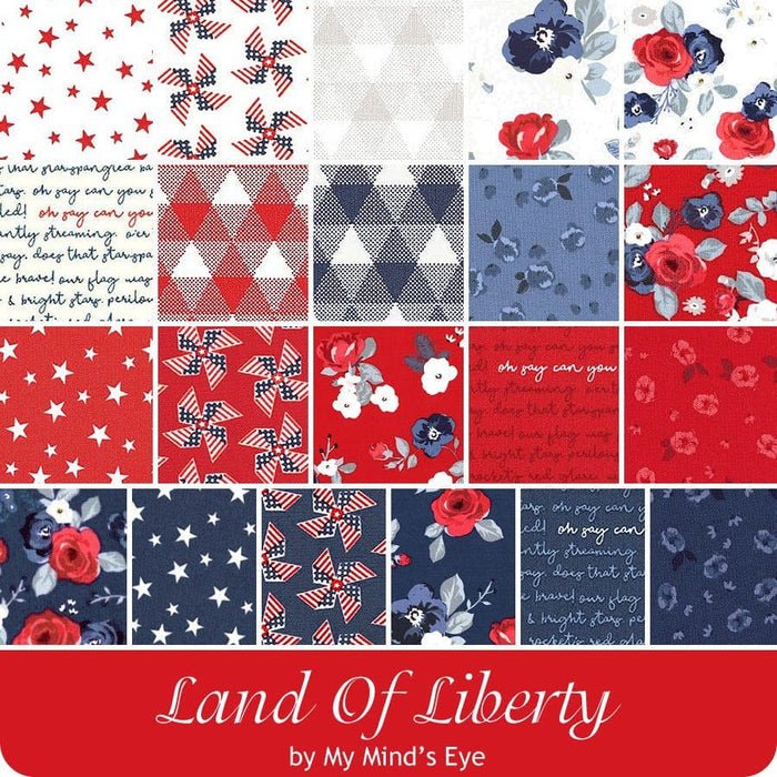 Land of Liberty - Layer Cake - (42) 10" Squares - Stacker - by My Mind's Eye for Riley Blake Designs - 10-10560-42