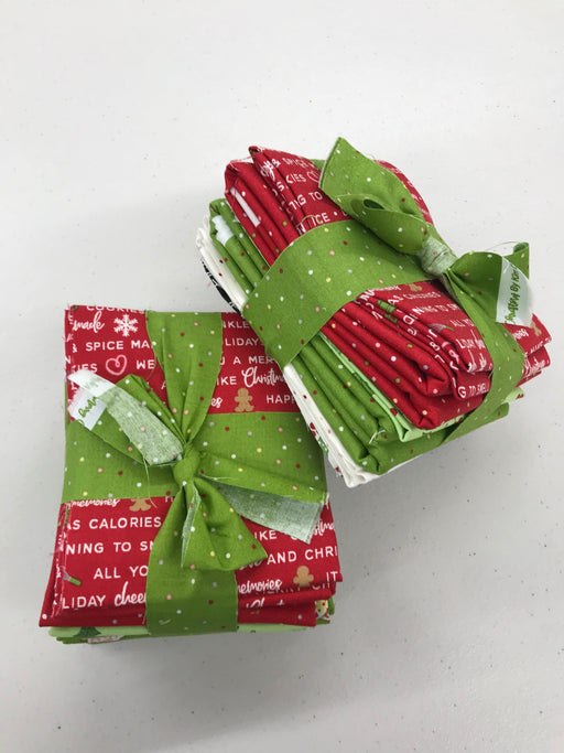 Jingle Whisk Christmas - MYSTERY SCRAP Bundles -by Kim Christopherson of Kimberbell for Maywood Studio-Fat Quarters/F8s/Bundles-RebsFabStash