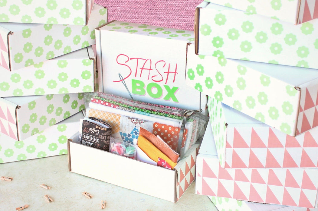 SUBSCRIBE NOW! Stash Box - Monthly Project - Project Box Subscription —  RebsFabStash