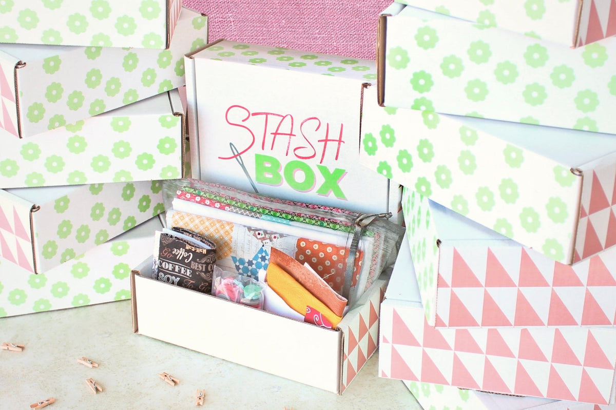 SUBSCRIBE NOW! Stash Box - Monthly Project - Project Box