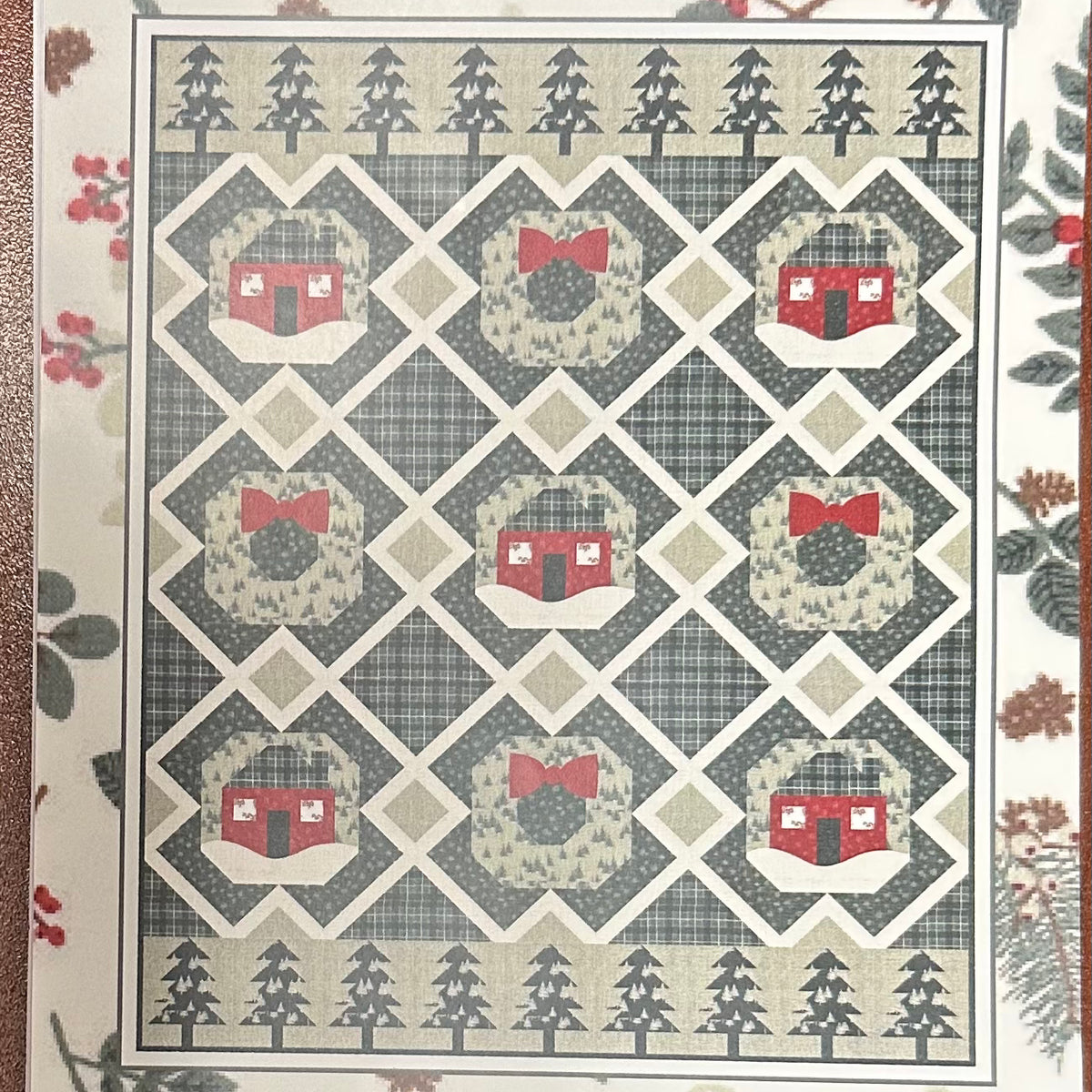 Reb's Winter in the Woods - Twin Quilt Pattern - by Coach House Design ...