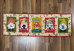 Designs by JuJu, Gnome Table Runner, Machine Embroidery