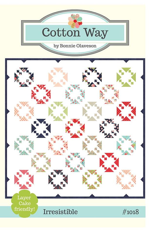 Irresistible quilt pattern by Cotton Way by Bonnie Olaveson - #1018 - RebsFabStash