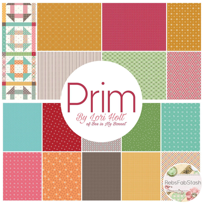 IT'S HERE! Lori Holt PRIM Collection - Per Yard - All PRIM fabrics - Lori Holt of Bee in My Bonnet - Riley Blake Designs - Yardage - RebsFabStash
