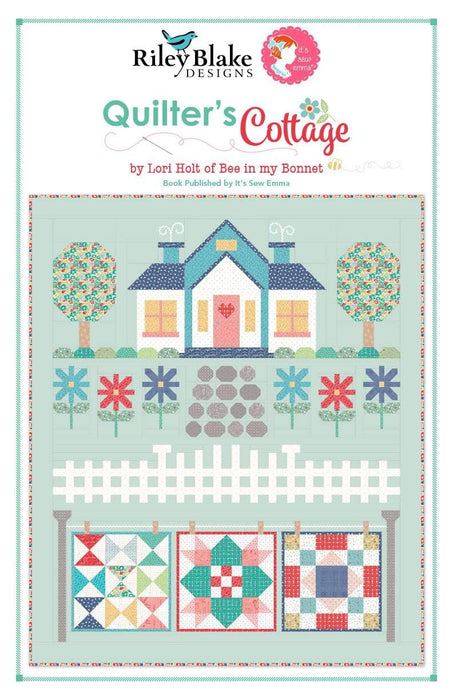 Quilter's Cottage Book Pattern  Cottage quilt, Quilt pattern book, Book  quilt