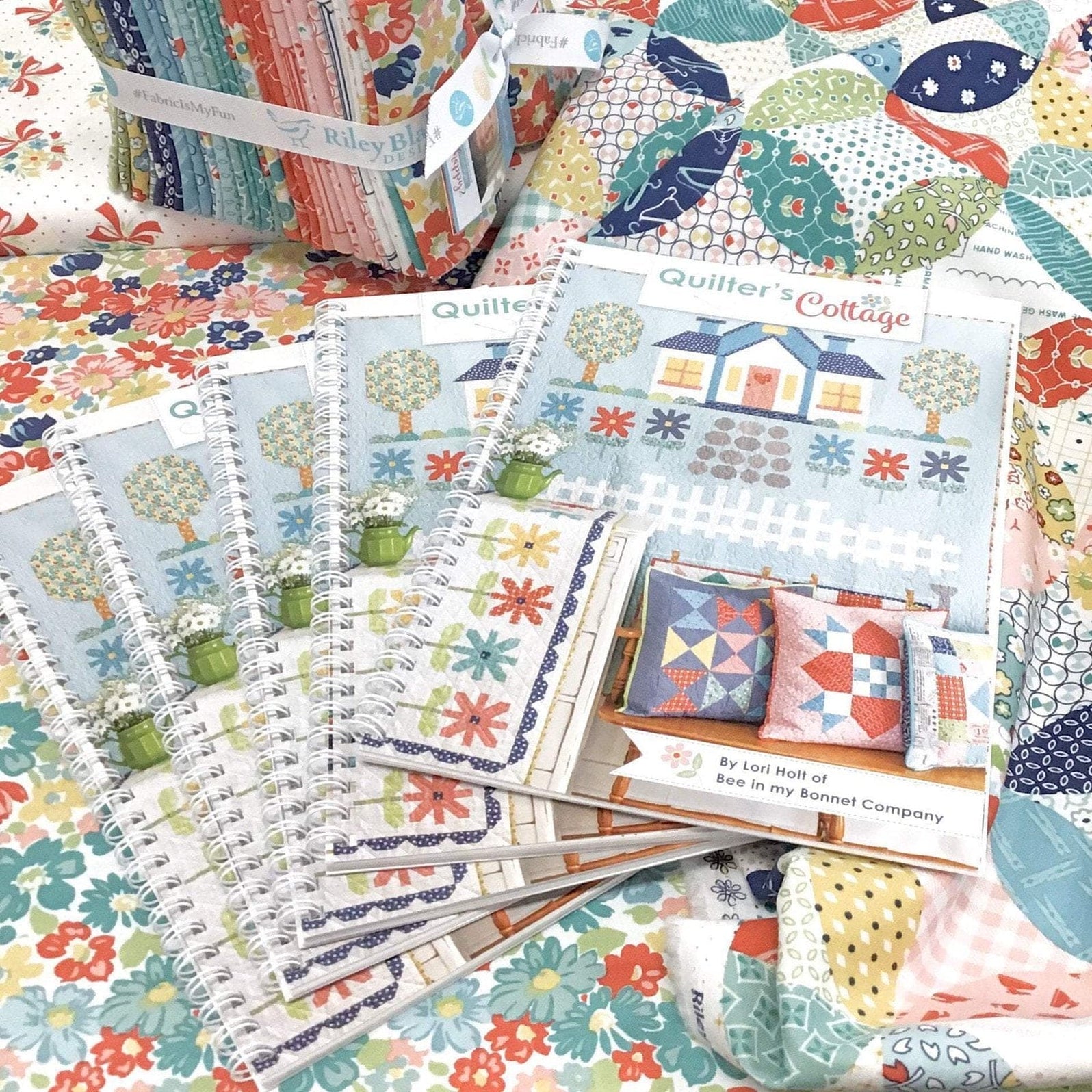 Lori Holt Quilter's Cottage Book It's Sew Emma Pattern Book