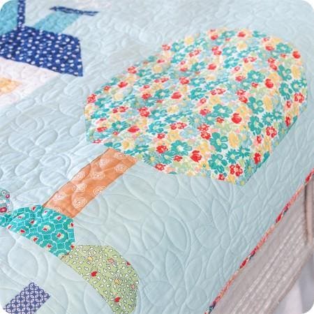 Quilter's Cottage Kit by Lori Holt of Bee in my Bonnet Vintage Happy 2 Fabrics at RebsFabStash