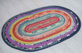 Jelly-Roll Rug - Pattern - RJ Designs - by Roma Lambson - Round version - RebsFabStash