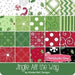 Jingle All the Way - Per Yard - Maywood Studio - Holly and berries on green - Kim Christopherson, Christmas fabric - RebsFabStash