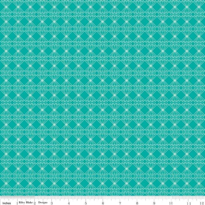 Just Sayin', Dot in Mint by My Mind's Eye for Riley Blake Fabric – SewitUp