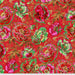 Kaffe Fassett Collective August 2021 - Climbing Geraniums - Red - Per Yard - Free Spirit Fabrics - Floral, Bright, Colorful - PWPJ110.RED - RebsFabStash