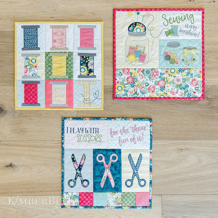 Oh, Sew Delightful Quilts and Decor - Embroidery Pattern - Kim Christopherson of Kimberbell Designs