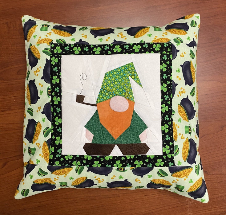 Leprechaun Gnome Pillow KIT - pattern by Made By Marney - Fits 16" Pillow - RebsFabStash