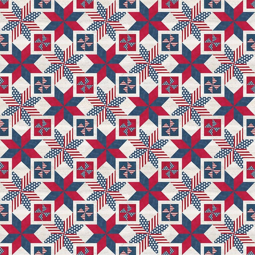 Let Freedom Soar - Quilt Blocks - Multi - per yard - by Tara Reed - for Riley Blake - America, Patriotic - C10524-MULTI - RebsFabStash